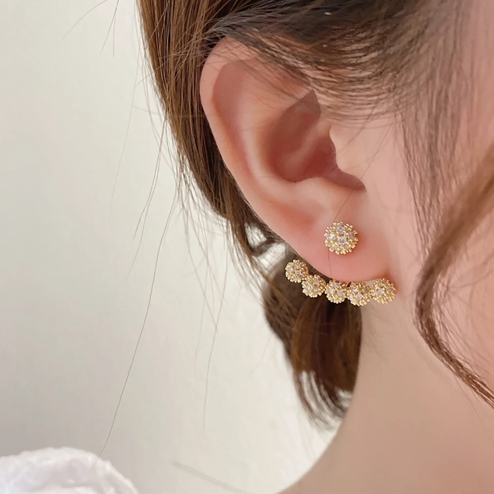 Microclavilia 14K золотые металлические шарики износостойкие темпераментные и модные серьги
Microclavilia 14K золотые металлические шарики износостойкие темпераментные и модные серьги