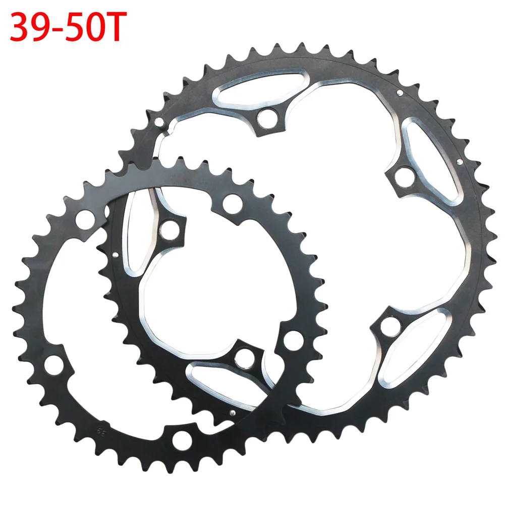Road Bike MTB Mountain Bikes Hollow Shift Chainring 39T 50T BCD Chainring 39t Bicycle Double Crankset Cycling Accessories Parts
Road Bike MTB Mountain Bikes Hollow Shift Chainring 39T 50T BCD Chainring 39t Bicycle Double Crankset Cycling Accessories Parts