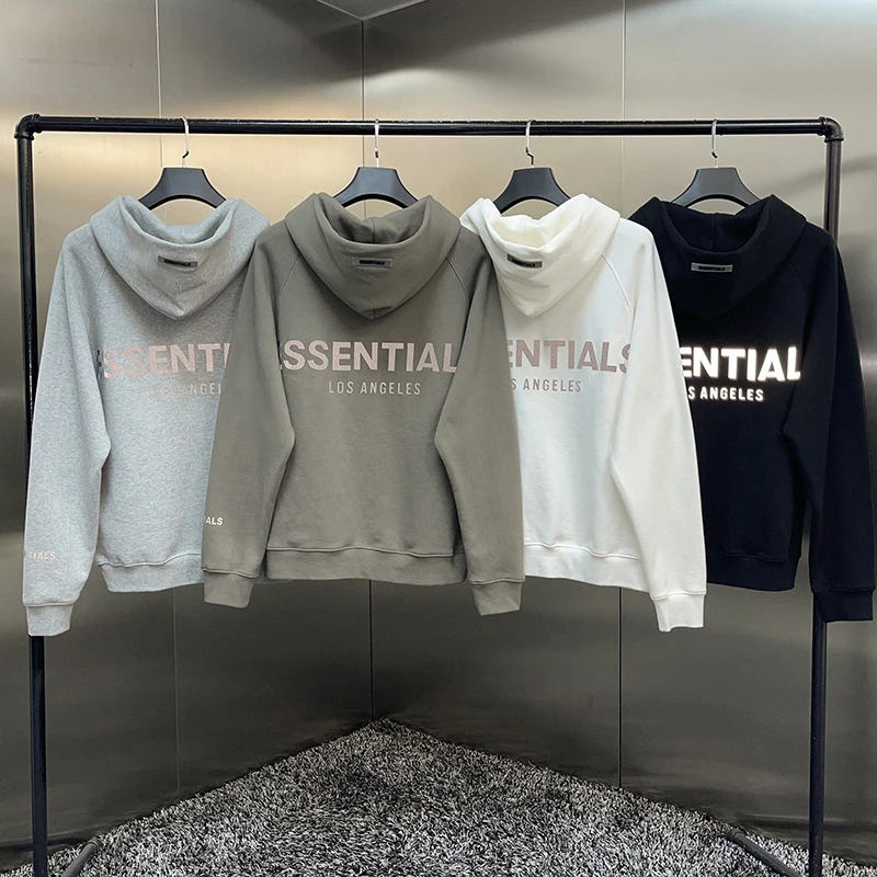 New Essentials zipper Hoodie 1:1back Reflective letter Men's Sweatshirt fashion hip hop Loose Unisex oversized 100%Cotton coat
New Essentials zipper Hoodie 1:1back Reflective letter Men's Sweatshirt fashion hip hop Loose Unisex oversized 100%Cotton coat
