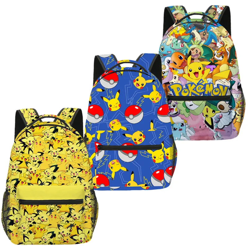 Pokemon Children High Capacity Backpack Pikachu Anime Cartoon 3D Printed Rucksack Teenager Student Schoolbag Boy Girl Book Bag
Pokemon Children High Capacity Backpack Pikachu Anime Cartoon 3D Printed Rucksack Teenager Student Schoolbag Boy Girl Book Bag