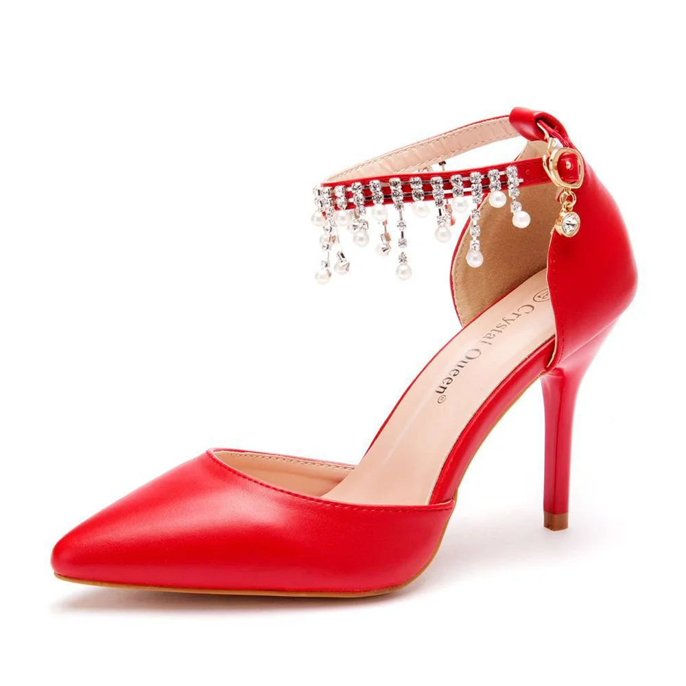 Женские туфли-лодочки на шпильке, туфли-лодочки с бахромой и бисером, вечерние туфли с пряжкой, свадебные туфли, рабочая обувь, большой разме...
Женские туфли-лодочки на шпильке, туфли-лодочки с бахромой и бисером, вечерние туфли с пряжкой, свадебные туфли, рабочая обувь, большой разме...