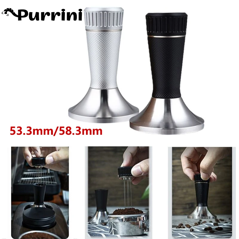 53.3mm 58.3mm Coffee Hammer Stainless Steel Tampering Corner Mat Espresso Coffee Powder Distributor Coffee Machine
53.3mm 58.3mm Coffee Hammer Stainless Steel Tampering Corner Mat Espresso Coffee Powder Distributor Coffee Machine