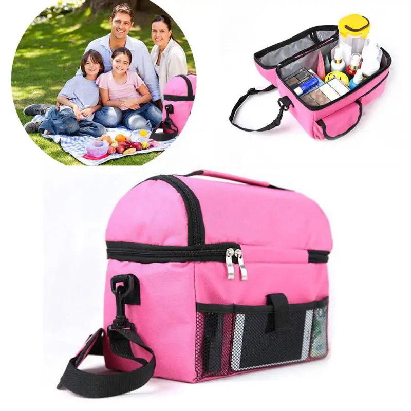 2019 New Lunch Bag Thermal Portable Insulated Food Picnic Portable Bags Pink Multipurpose Travel picnic bag
2019 New Lunch Bag Thermal Portable Insulated Food Picnic Portable Bags Pink Multipurpose Travel picnic bag