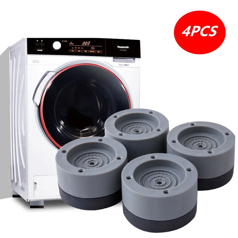 4Pcs Anti Vibration Feet Pads Rubber Legs Slipstop Silent Skid Raiser Mat Washing Machine Table Sofa Dampers Leg Stand Support
4Pcs Anti Vibration Feet Pads Rubber Legs Slipstop Silent Skid Raiser Mat Washing Machine Table Sofa Dampers Leg Stand Support