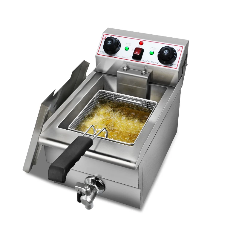 Commercial Single Tank Electric Deep Fryer Chips Machine Potato Industrial Fried Chip Deep Fryer
Commercial Single Tank Electric Deep Fryer Chips Machine Potato Industrial Fried Chip Deep Fryer