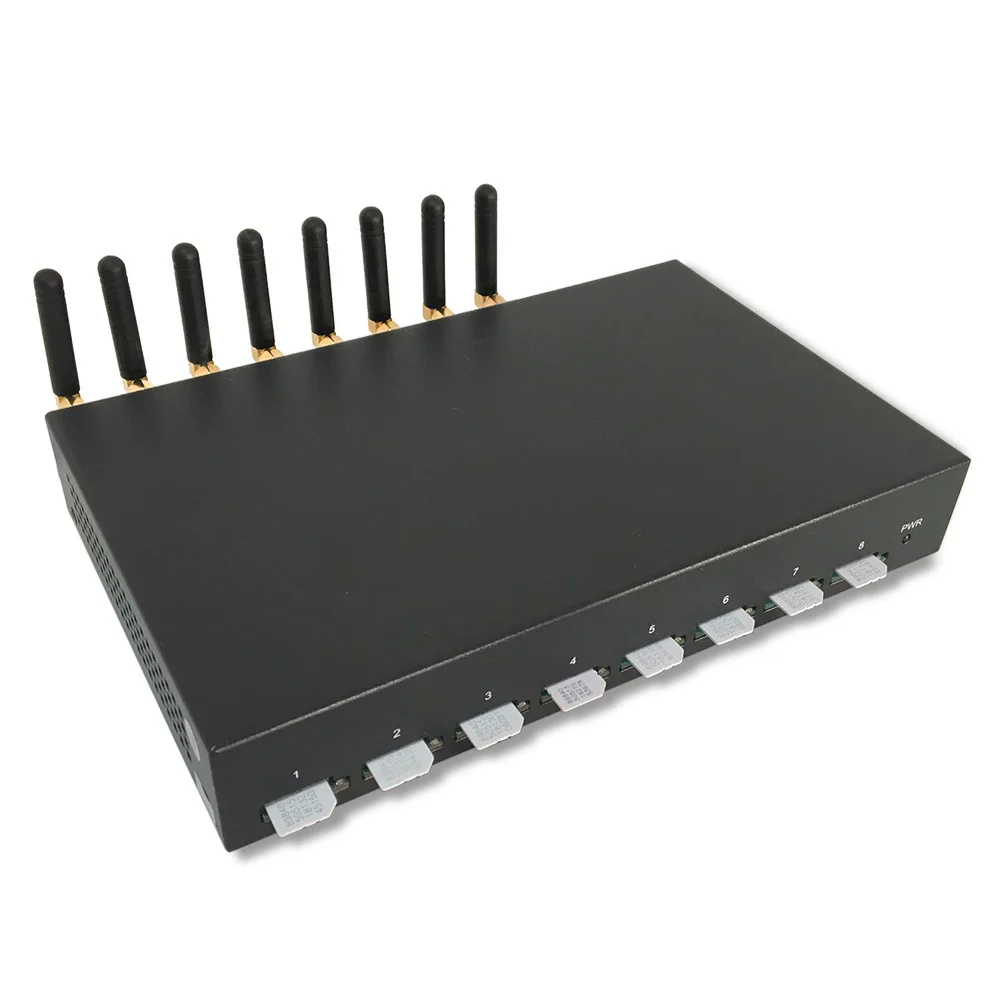 4G LTE SMS Gateway API HTTP 8 Port SMS Modem SK8-8 Gsm Modem Bulk SMS Send Receive Message Machine
4G LTE SMS Gateway API HTTP 8 Port SMS Modem SK8-8 Gsm Modem Bulk SMS Send Receive Message Machine