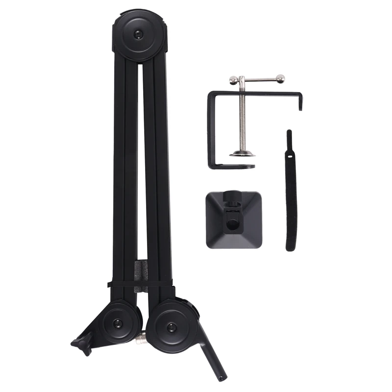 Microphone Arm Stand Heavy Duty Adjustable Mic Suspension Scissor Arm Stand For Voice Recording Style B
Microphone Arm Stand Heavy Duty Adjustable Mic Suspension Scissor Arm Stand For Voice Recording Style B