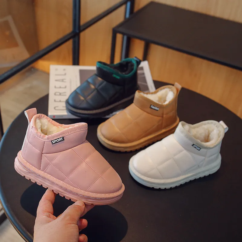 Fashion Children's Snow Boots for Children's Warm Thicken Shoes 2022 Winter New Girls Solid Color Plush Snow Boots
Fashion Children's Snow Boots for Children's Warm Thicken Shoes 2022 Winter New Girls Solid Color Plush Snow Boots