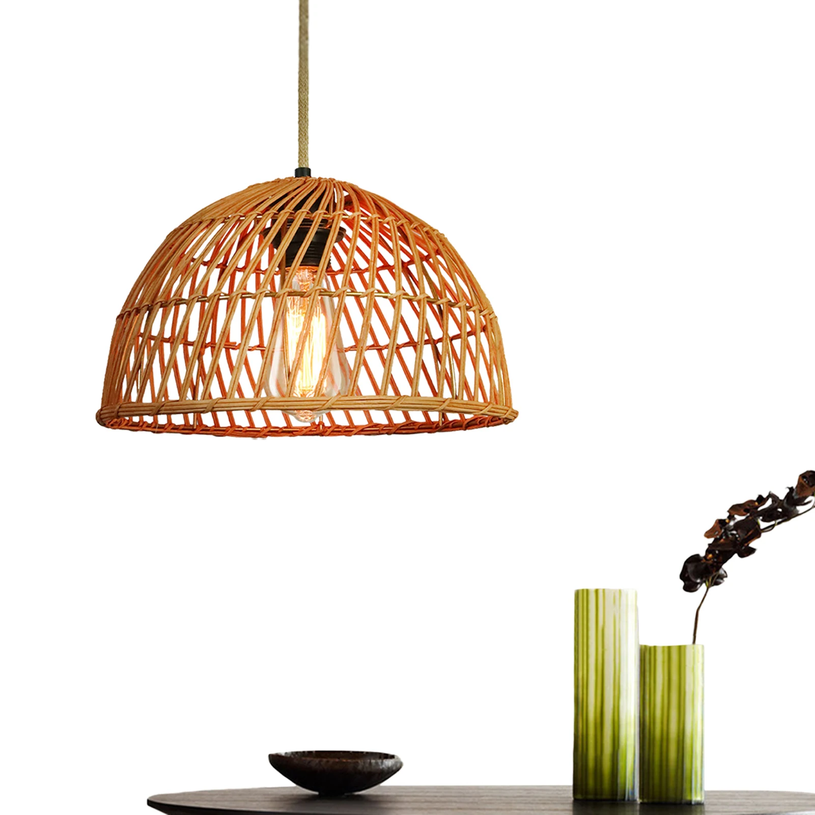 Modern Hand-Woven Rattan Art Chandelier Rattan Chandelier Dining Room Lantern Chandelier Bedroom Dining Room Lamp Home Decors
Modern Hand-Woven Rattan Art Chandelier Rattan Chandelier Dining Room Lantern Chandelier Bedroom Dining Room Lamp Home Decors