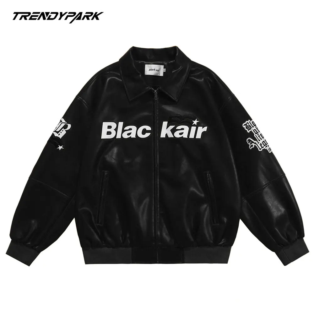 AAAAMen's Jacket Vintage Letters Embroidery Motorcycle Jackets for Men 2022 Autumn Harajuku Streetwear Casual Pu Faux Leather
AAAAMen's Jacket Vintage Letters Embroidery Motorcycle Jackets for Men 2022 Autumn Harajuku Streetwear Casual Pu Faux Leather