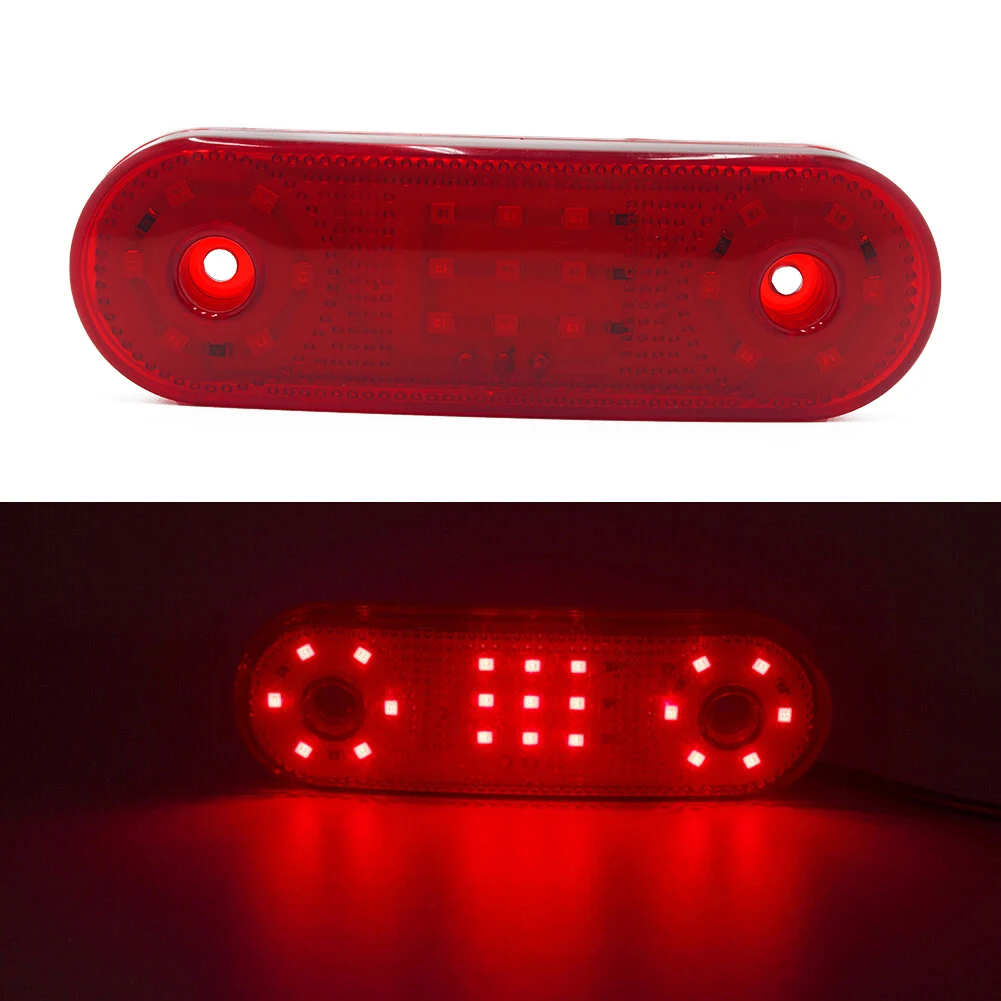 21LED Side Marker Lights Car External Lamp Indicator Rear Tail Light DC12-24V High-quality LED Lamp Beads Truck Light Waterproof
21LED Side Marker Lights Car External Lamp Indicator Rear Tail Light DC12-24V High-quality LED Lamp Beads Truck Light Waterproof