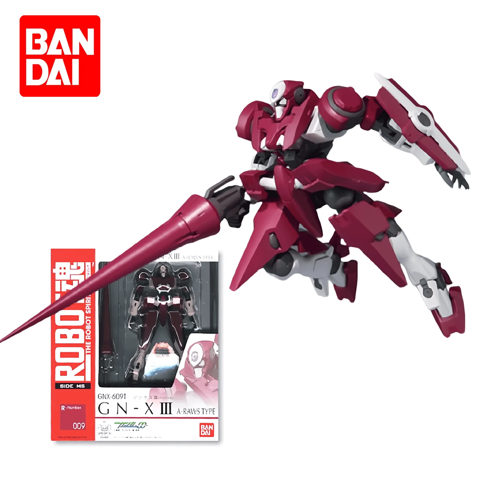 Bandai Robot Spirits Gundam GN-X III GNX 3 Action Figure Anime Model Doll Collectible Table Ornaments Children's Toys Gifts
Bandai Robot Spirits Gundam GN-X III GNX 3 Action Figure Anime Model Doll Collectible Table Ornaments Children's Toys Gifts
