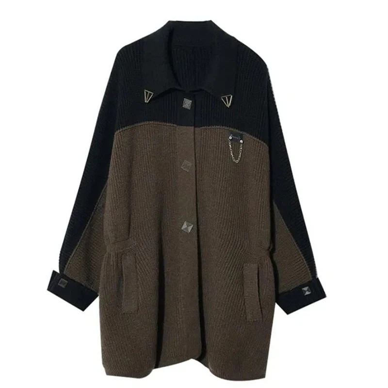 2022 Winter New Women Knitted Cardigan Casual Loose V-Neck Single-Breasted Sweater Coat Female Lantern Sleeve Warm Sweaters
2022 Winter New Women Knitted Cardigan Casual Loose V-Neck Single-Breasted Sweater Coat Female Lantern Sleeve Warm Sweaters