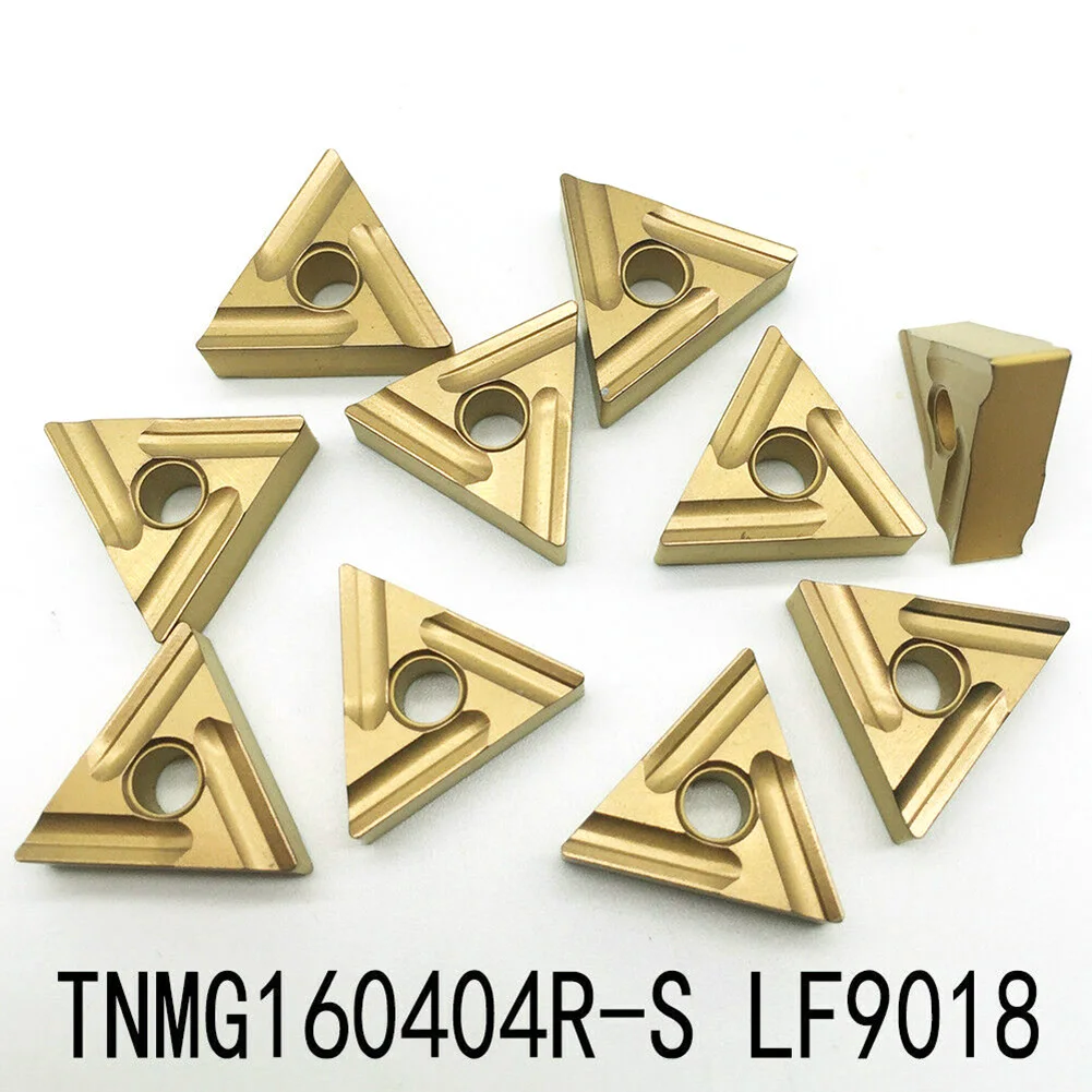 10P TNMG160408R-S LF9018 CNC Lathe Tool Turning Carbide Inserts For Steel For Stainless Steel For Lathe Carbide Insert External
10P TNMG160408R-S LF9018 CNC Lathe Tool Turning Carbide Inserts For Steel For Stainless Steel For Lathe Carbide Insert External