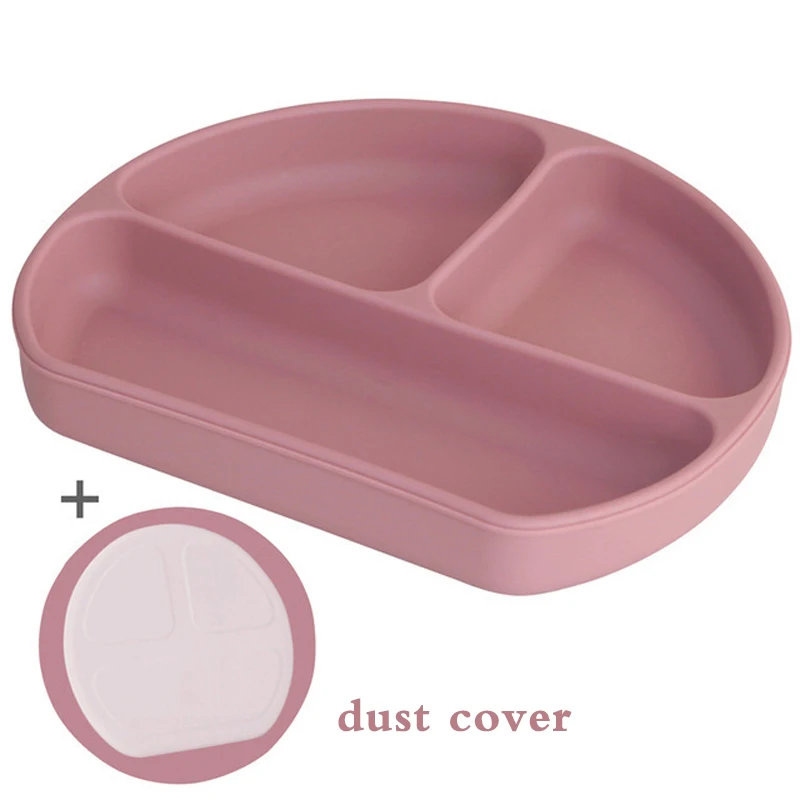 LZH Baby Dishes New Baby Stuff Dinner Plate With Dust Cover Drop-proof Silicone Baby Feeding Set Sucker Plates For Babies 3-36M 
LZH Baby Dishes New Baby Stuff Dinner Plate With Dust Cover Drop-proof Silicone Baby Feeding Set Sucker Plates For Babies 3-36M