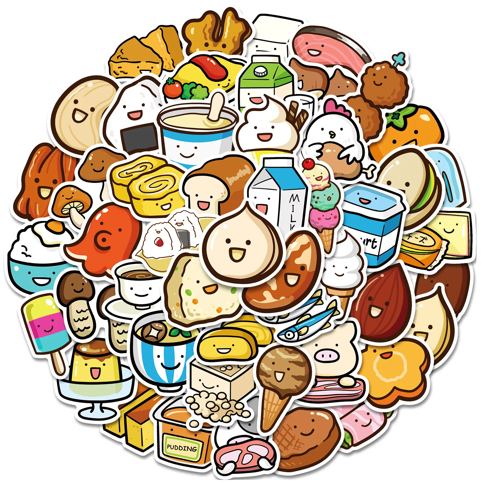 50PCS Fruit and Vegetable Dessert Food Stickers Simple and Cute Children's Baby Early Education Toys Reward Small Stickers
50PCS Fruit and Vegetable Dessert Food Stickers Simple and Cute Children's Baby Early Education Toys Reward Small Stickers