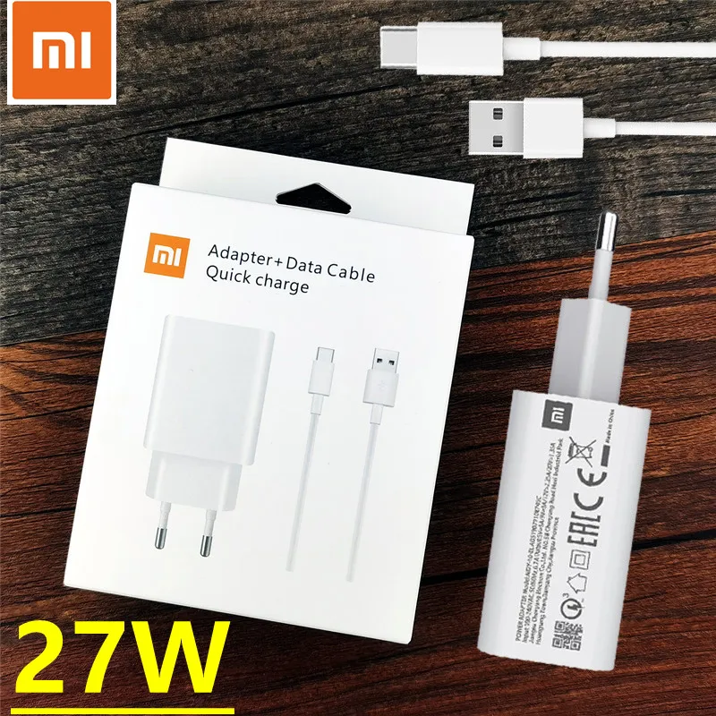Original Fast Charger Xiaomi Portable Turbo Charger 27W EU Usb Wall Quick Charge Adapter For Mi 9 8 SE 9T Pro Redmi Note 7 10X
Original Fast Charger Xiaomi Portable Turbo Charger 27W EU Usb Wall Quick Charge Adapter For Mi 9 8 SE 9T Pro Redmi Note 7 10X
