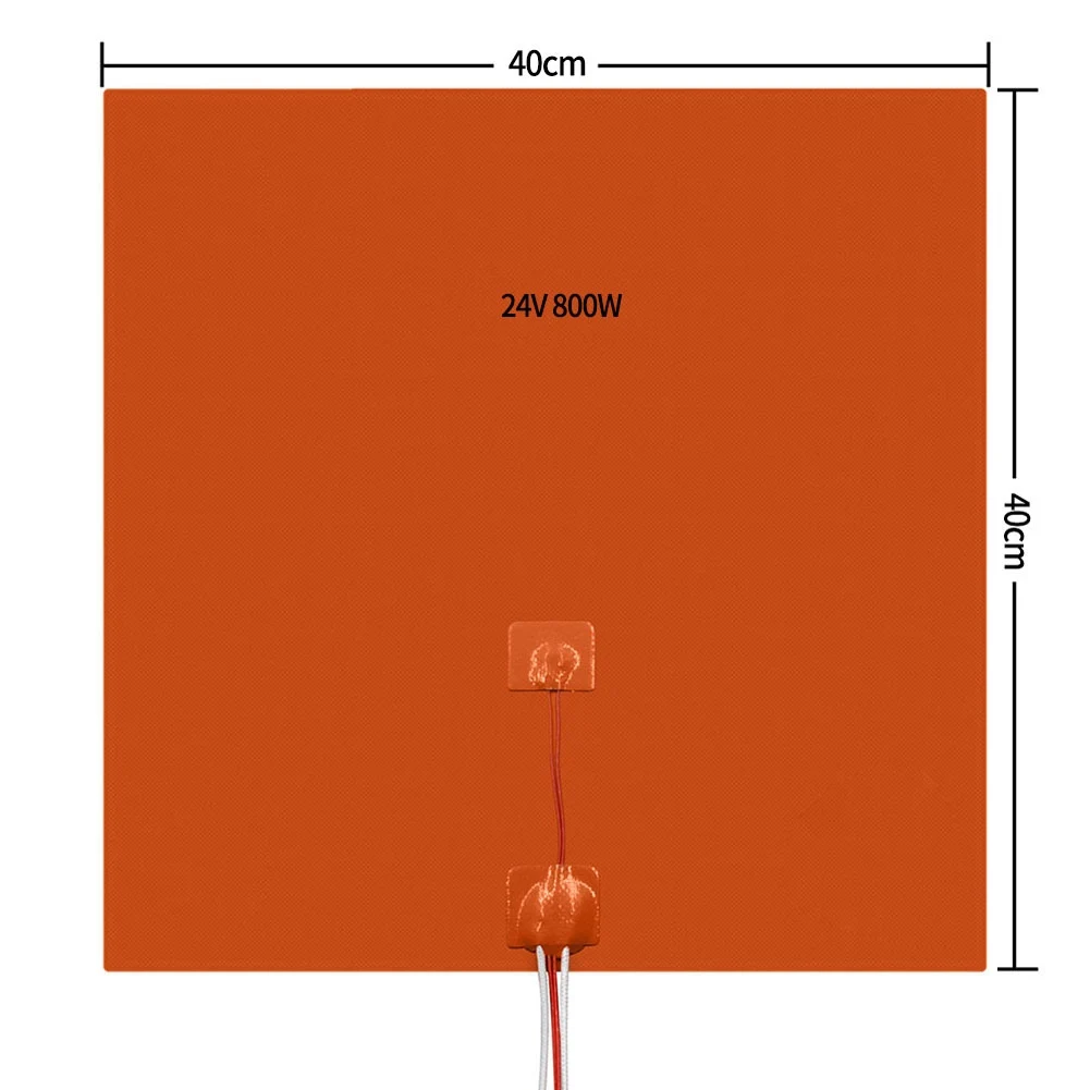 Silicone Heating Pad Heating Pad Printer Build Plate Heating For Creality CR-10 Silicone 400*400mm Fast Heating
Silicone Heating Pad Heating Pad Printer Build Plate Heating For Creality CR-10 Silicone 400*400mm Fast Heating