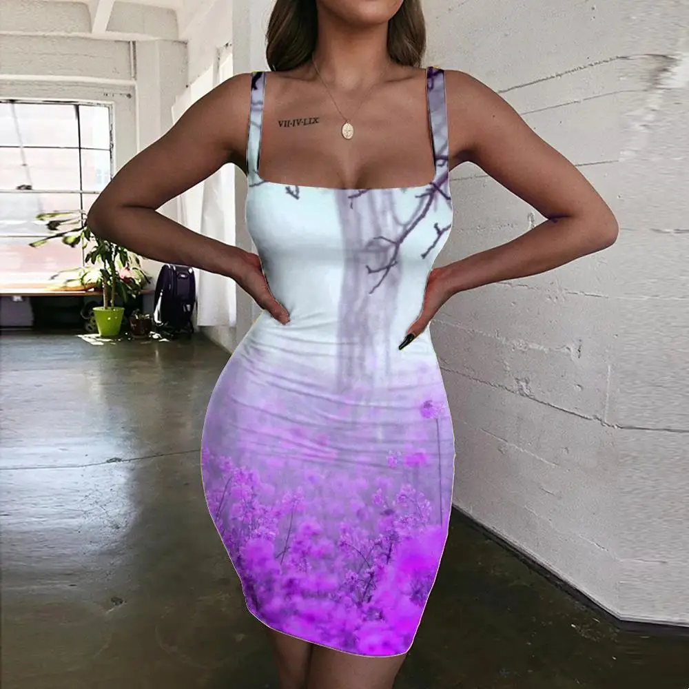 Giyu Branches Dresses Women Personality Bodycon Dress Flower bush 3d Print Womens Clothing Summer Beach Beach High Quality
Giyu Branches Dresses Women Personality Bodycon Dress Flower bush 3d Print Womens Clothing Summer Beach Beach High Quality