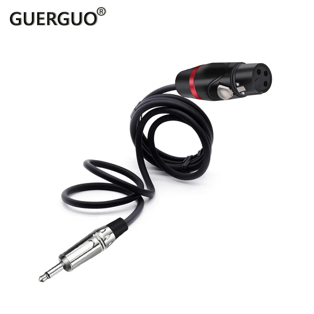 Никелированный 3,5 мм моно-разъем «папа» к гнезду XLR 3Pin для сбалансированного микрофона соединительный кабель четверть дюйма к шнуру XLR для AMP
Никелированный 3,5 мм моно-разъем «папа» к гнезду XLR 3Pin для сбалансированного микрофона соединительный кабель четверть дюйма к шнуру XLR для AMP