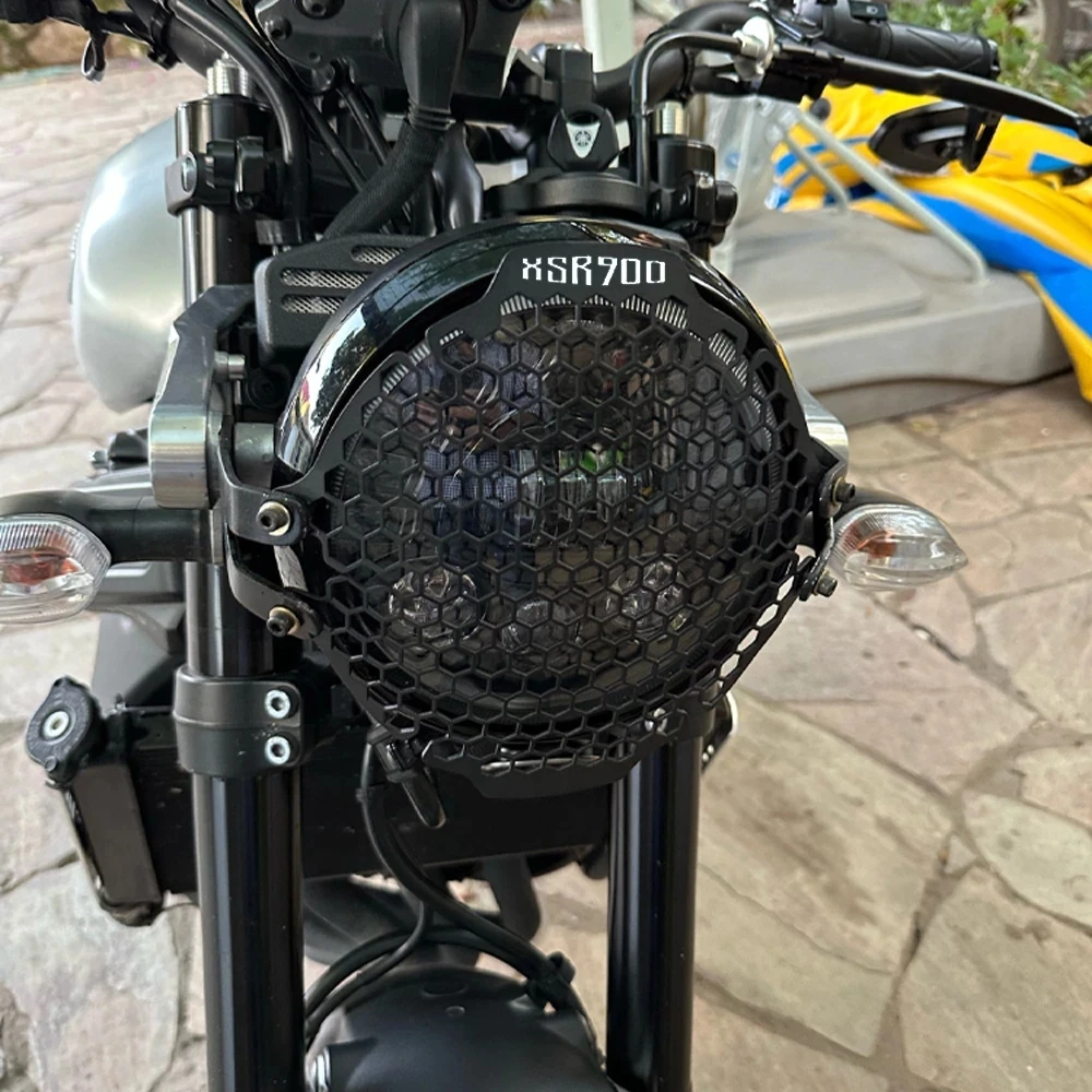 

Винтажный протектор фары мотоцикла для Yamaha XSR700 XSR 700 XTribute XSR900 900 2016-2022 2021, налобный фонарь на гриль