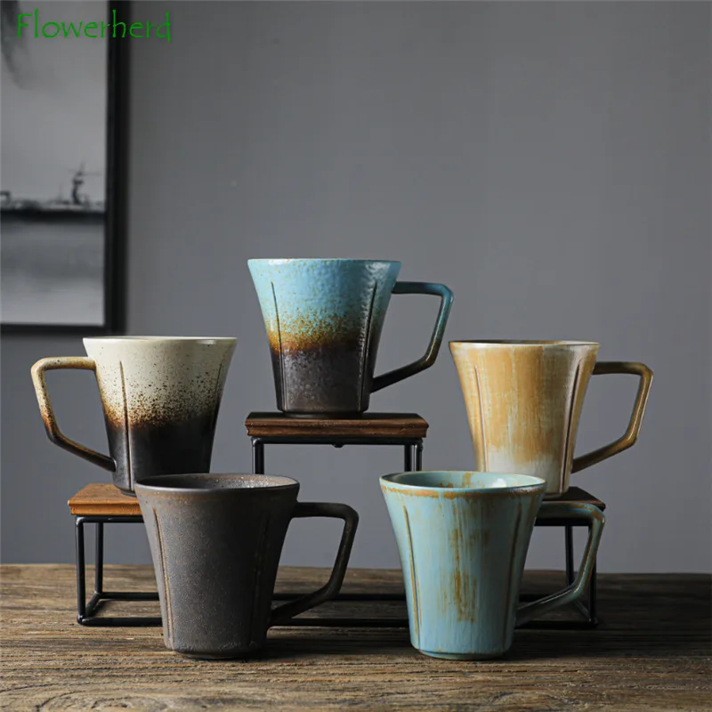 Japanese Simple Ceramic Mug Retro Home Coffee Cup Creative Water Mug Mug Breakfast Mug Stoneware Mug Office Water Cups
Japanese Simple Ceramic Mug Retro Home Coffee Cup Creative Water Mug Mug Breakfast Mug Stoneware Mug Office Water Cups