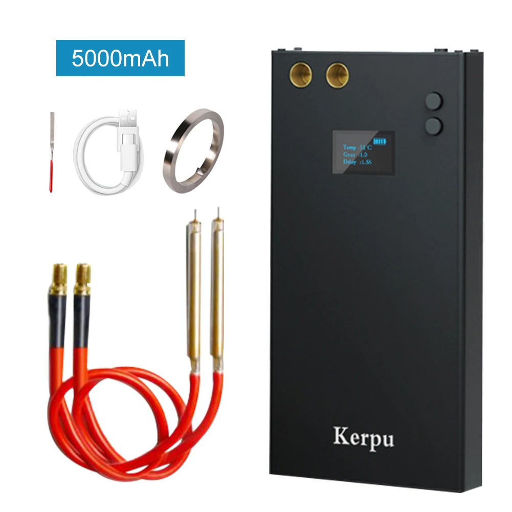 Spot Welder Portable Handheld 5000/7500mAh Spot Welding Machine with LCD Screen 70 Gear Adjustable Spot Welder for 18650 Battery
Spot Welder Portable Handheld 5000/7500mAh Spot Welding Machine with LCD Screen 70 Gear Adjustable Spot Welder for 18650 Battery