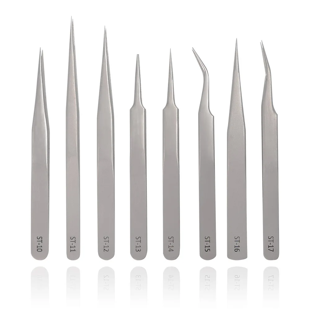 High quality stainless steel eyelash grafting forceps, dolphin clip, sandblasting, flowering false eyelash clip
High quality stainless steel eyelash grafting forceps, dolphin clip, sandblasting, flowering false eyelash clip