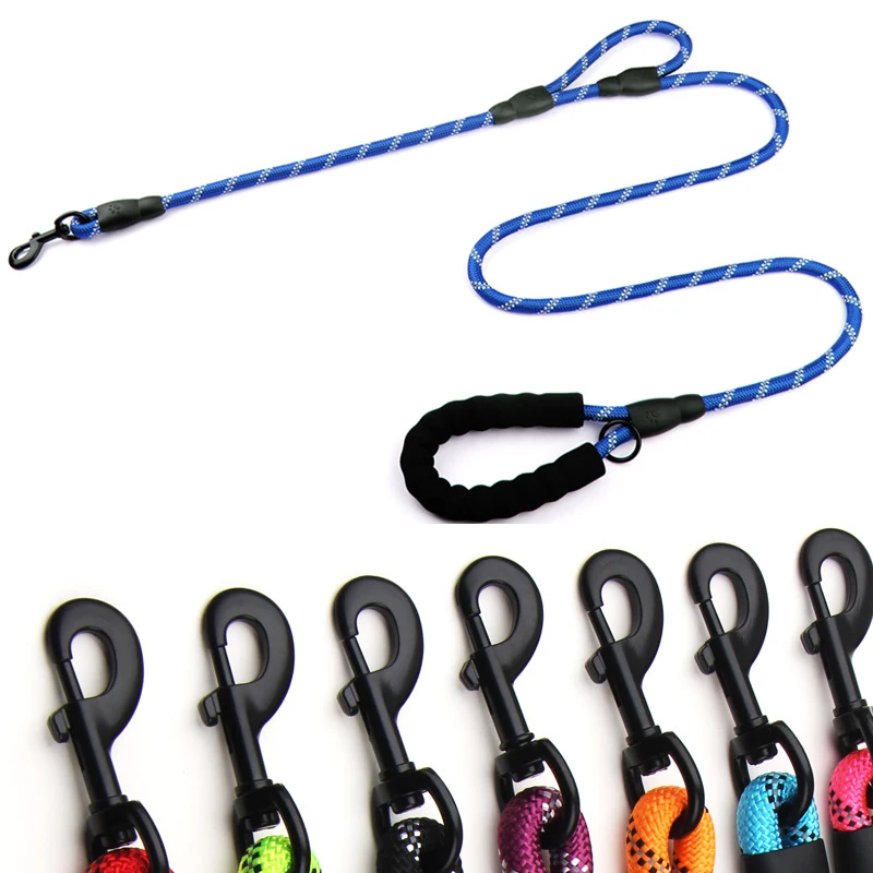 1.5M Dog Leash Nylon Reflective Pet Leashes Round Rope Chain Durable Non Slip Pet Dog Collar Pet Accessories For Large Dog
1.5M Dog Leash Nylon Reflective Pet Leashes Round Rope Chain Durable Non Slip Pet Dog Collar Pet Accessories For Large Dog