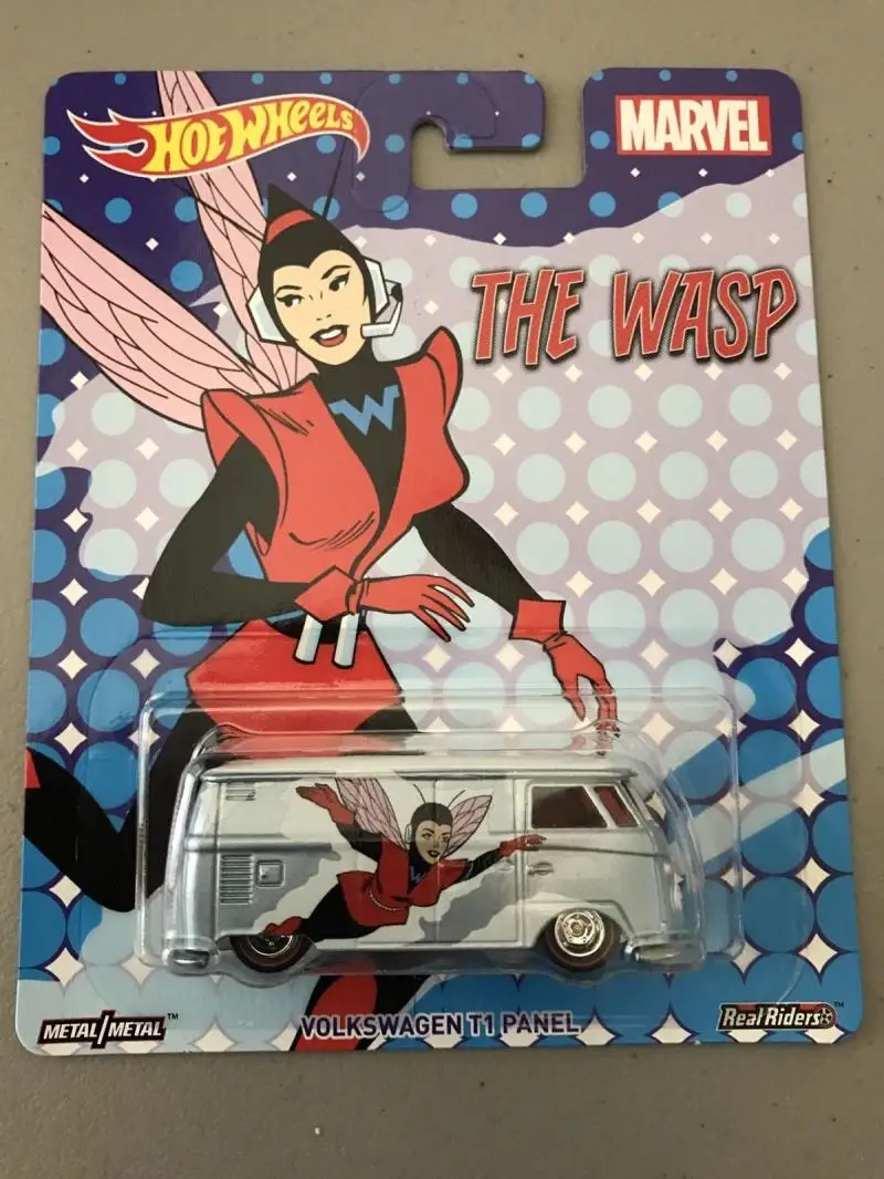 Hot Wheels 1:64 Volkswagen t1 panel Wasp Woman collection die cast alloy trolley model ornaments gift
Hot Wheels 1:64 Volkswagen t1 panel Wasp Woman collection die cast alloy trolley model ornaments gift