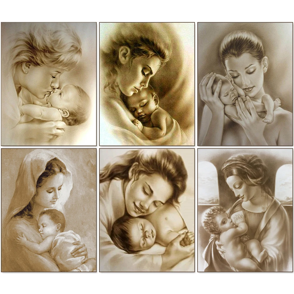Mother and Son" Posters Prints Canvas Painting Wall Art Wall Pictures Modern Living Room Decor Home Decoration
Mother and Son" Posters Prints Canvas Painting Wall Art Wall Pictures Modern Living Room Decor Home Decoration