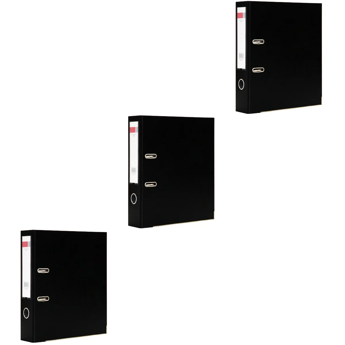 3pcs A4 Size Plastic Lever Arch File Folders with Clip and Finger Grip Hole (Black)
3pcs A4 Size Plastic Lever Arch File Folders with Clip and Finger Grip Hole (Black)