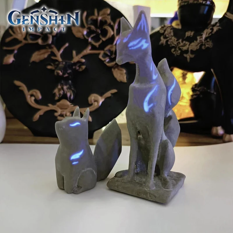 Genshin Impact Fox Figure Luminous Figurines Ornament Model Toy Decoration Game Anime Bastet Doll Toy Figurine Collection Model
Genshin Impact Fox Figure Luminous Figurines Ornament Model Toy Decoration Game Anime Bastet Doll Toy Figurine Collection Model