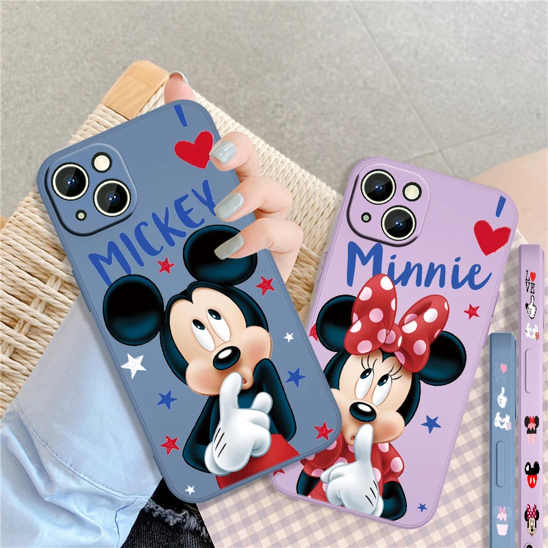 Mickey Minnie Disney Couple For Apple iPhone 13 12 Mini 11 XS Pro Max X XR 8 7 6 Plus SE 2020 Liquid Left Rope Soft Phone Case
Mickey Minnie Disney Couple For Apple iPhone 13 12 Mini 11 XS Pro Max X XR 8 7 6 Plus SE 2020 Liquid Left Rope Soft Phone Case