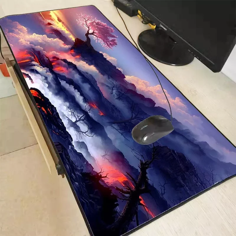 Blossoms Mouse Pad Gamer Large Lock Edge Soft Sakura Gaming Mousepad Mountain Non-slip Rubber Computer Desk Mat Padmouse
Blossoms Mouse Pad Gamer Large Lock Edge Soft Sakura Gaming Mousepad Mountain Non-slip Rubber Computer Desk Mat Padmouse
