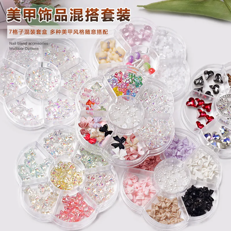 3D Mixed Set Crystal Butterfly Ribbon Bowknot Nails Charm Aurora Bear Rhinestone Pearl Gems Decoration Nail Parts Resin Accessor
3D Mixed Set Crystal Butterfly Ribbon Bowknot Nails Charm Aurora Bear Rhinestone Pearl Gems Decoration Nail Parts Resin Accessor