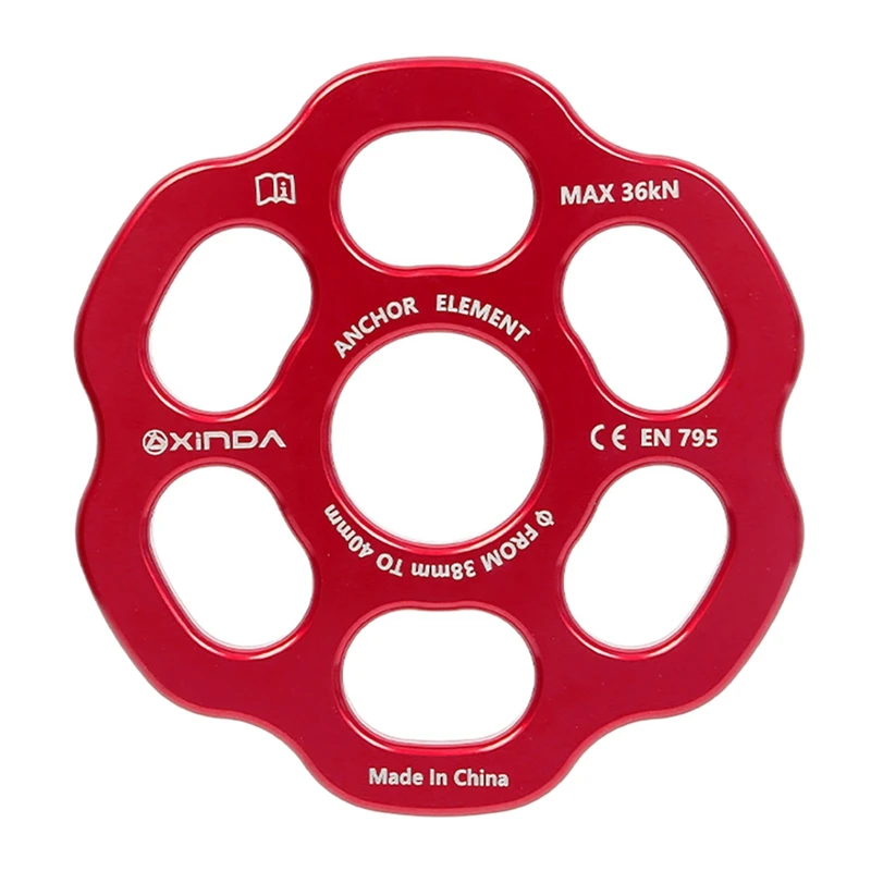XINDA Split Rope Plate Divide Hole Force Plate Professional Hole Plate Outdoor Mountaineering Rock Climbing Equipment
XINDA Split Rope Plate Divide Hole Force Plate Professional Hole Plate Outdoor Mountaineering Rock Climbing Equipment