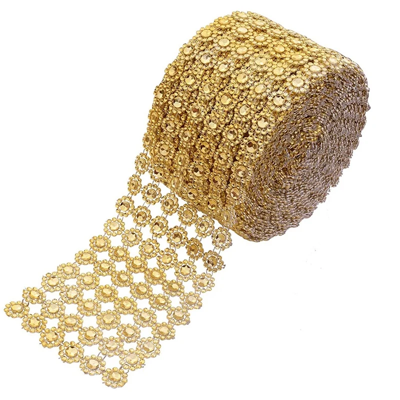 10 Yards Diamond Ribbon Wrap Faux Rhinestone Crystal Ribbon Flower Shape Mesh Wrap Roll For Event Party Decoration
10 Yards Diamond Ribbon Wrap Faux Rhinestone Crystal Ribbon Flower Shape Mesh Wrap Roll For Event Party Decoration