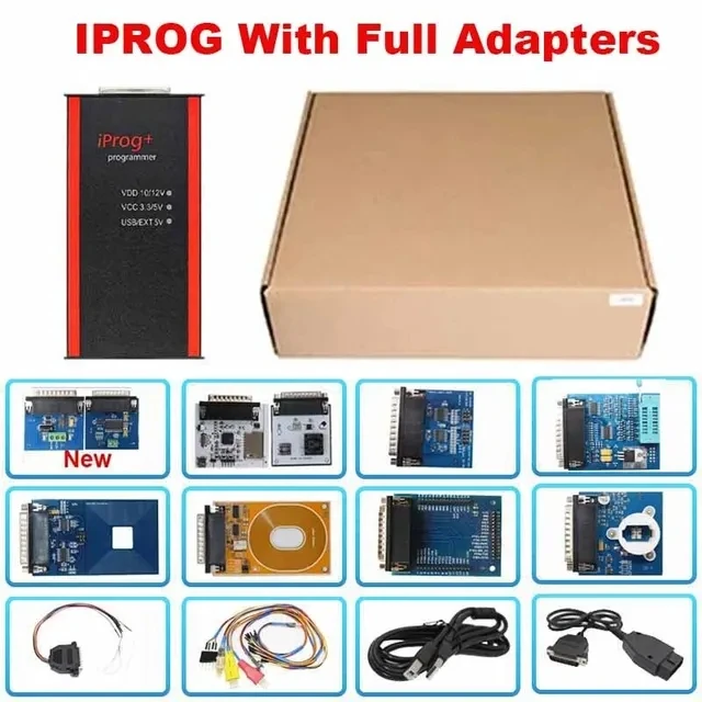 2023 Iprog Pro полный V89 с 7/11 адаптерами поддержка Eeprom IMMO/KM/радио/Подушка безопасности Сброс приборной панели IPROG + ECU ключ программатор инструмент
2023 Iprog Pro полный V89 с 7/11 адаптерами поддержка Eeprom IMMO/KM/радио/Подушка безопасности Сброс приборной панели IPROG + ECU ключ программатор инструмент