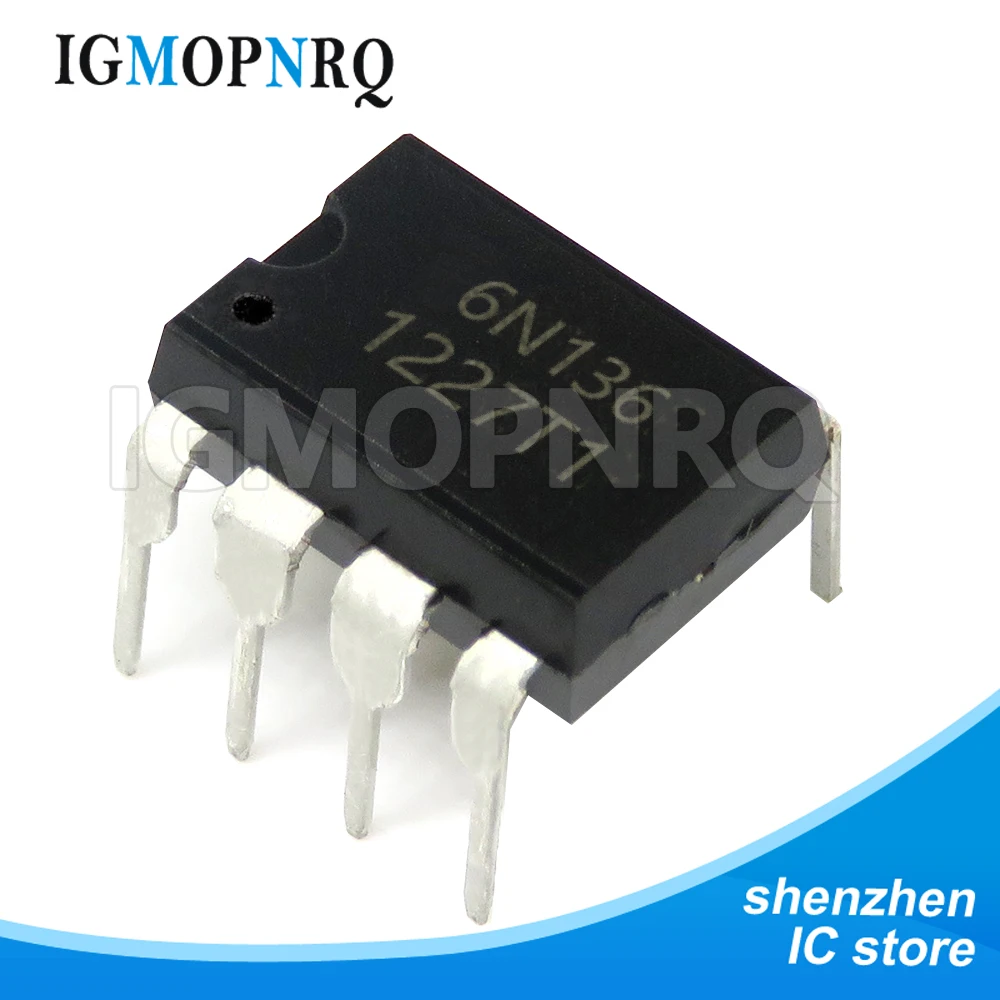 10 шт. 6N135 6N136 6N137 6N138 DIP-8 6N13 9 световая Муфта в оптоизолятор фотоэлектрическая муфта -