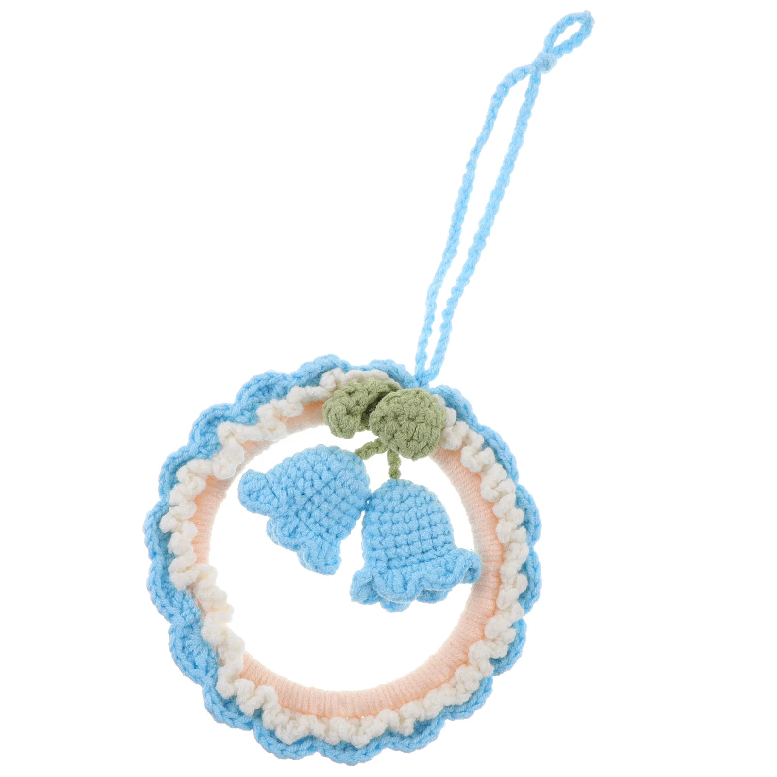 Rear View Mirror Pendant Weaving Flower Decor Car Mirror Hanging Ornament
Rear View Mirror Pendant Weaving Flower Decor Car Mirror Hanging Ornament