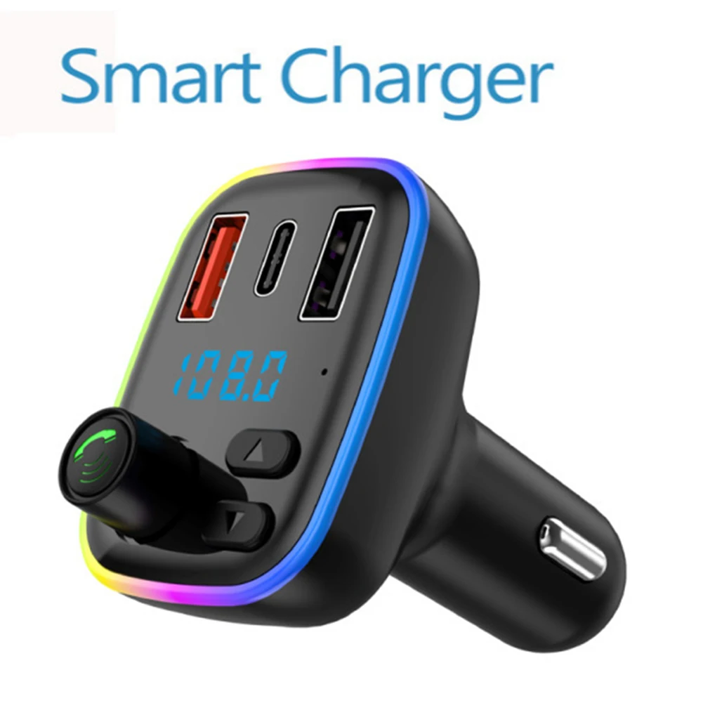 Bluetooth 5.0 FM Transmitter 12V-24V Brand New Universal For Main 12V~24V Models Accessories Built-in Microphone
Bluetooth 5.0 FM Transmitter 12V-24V Brand New Universal For Main 12V~24V Models Accessories Built-in Microphone