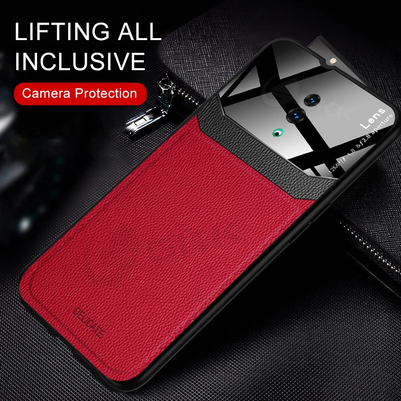 GKK Lifting Upper Leather Grain Case For OPPO Reno Case Ultra-thin Full Protection with Glass Cover For OPPO Reno Case Fundas
GKK Lifting Upper Leather Grain Case For OPPO Reno Case Ultra-thin Full Protection with Glass Cover For OPPO Reno Case Fundas