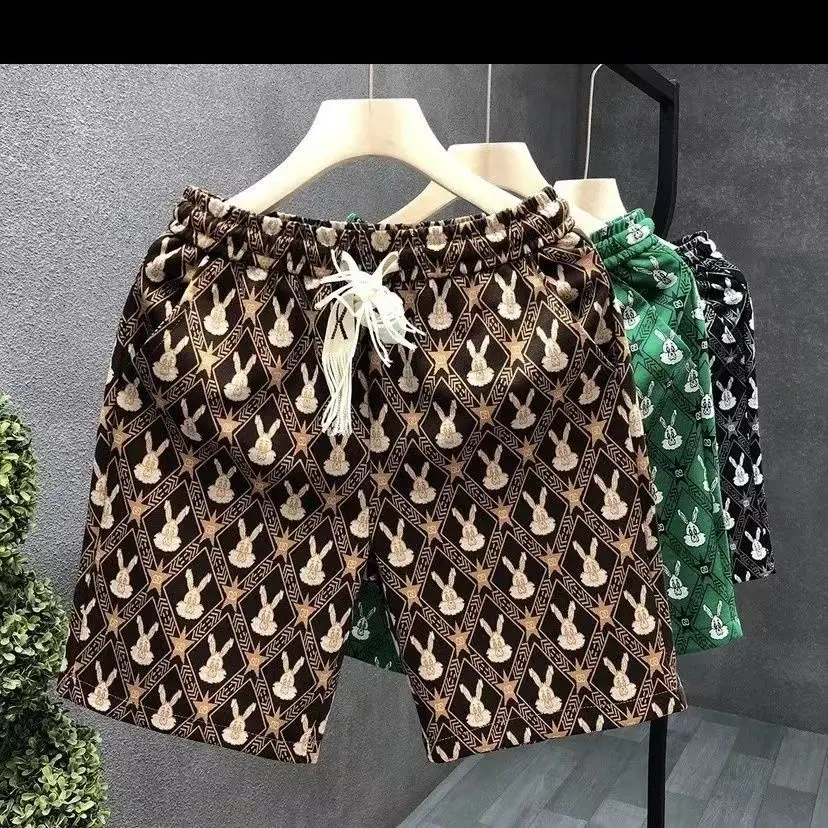 New Versatile Fashion Short Pants Printed Beachwear Men's Loose Summer Casual Sports Short Pants
New Versatile Fashion Short Pants Printed Beachwear Men's Loose Summer Casual Sports Short Pants