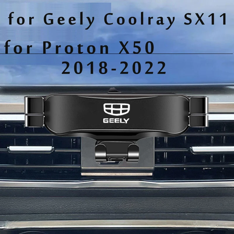 

Car Phone Holder For Geely Coolray SX11 Proton X50 2022 Car Styling Bracket GPS Stand Rotatable Support Mobile Support