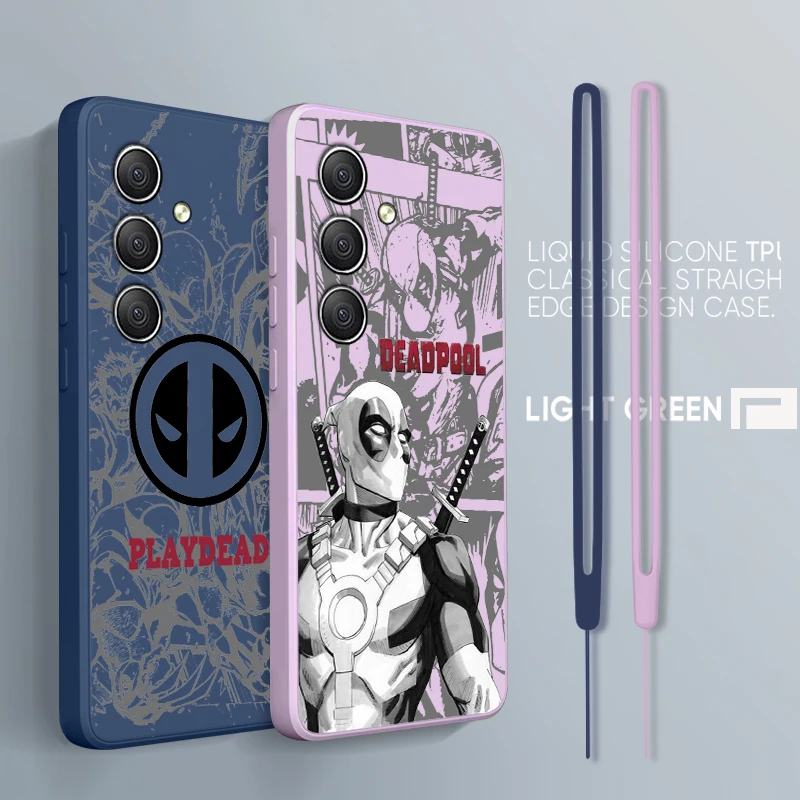 Marvel Wolverine Deadpool For Samsung A34 A14 A52S A54 A23 A13 A73 A03Core A22 4G 5G Liquid Rope Silicone Phone Case
Marvel Wolverine Deadpool For Samsung A34 A14 A52S A54 A23 A13 A73 A03Core A22 4G 5G Liquid Rope Silicone Phone Case