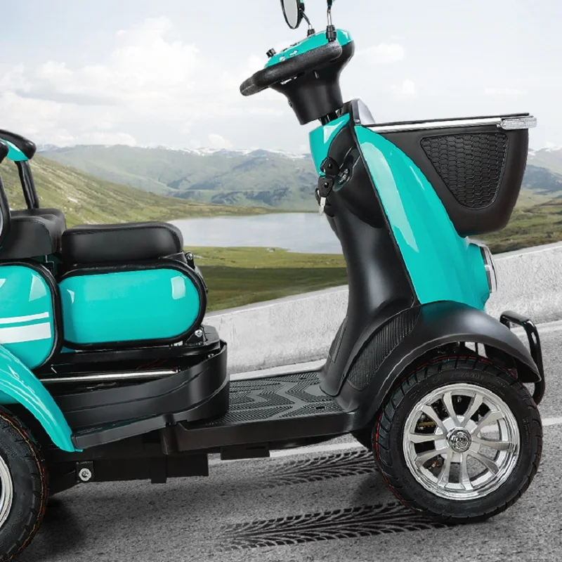 Walking and dancing four-wheeled elderly Electric ScooterDouble Battery Car Scooter Recreational Vehicle Electromagnetic Brake
Walking and dancing four-wheeled elderly Electric ScooterDouble Battery Car Scooter Recreational Vehicle Electromagnetic Brake