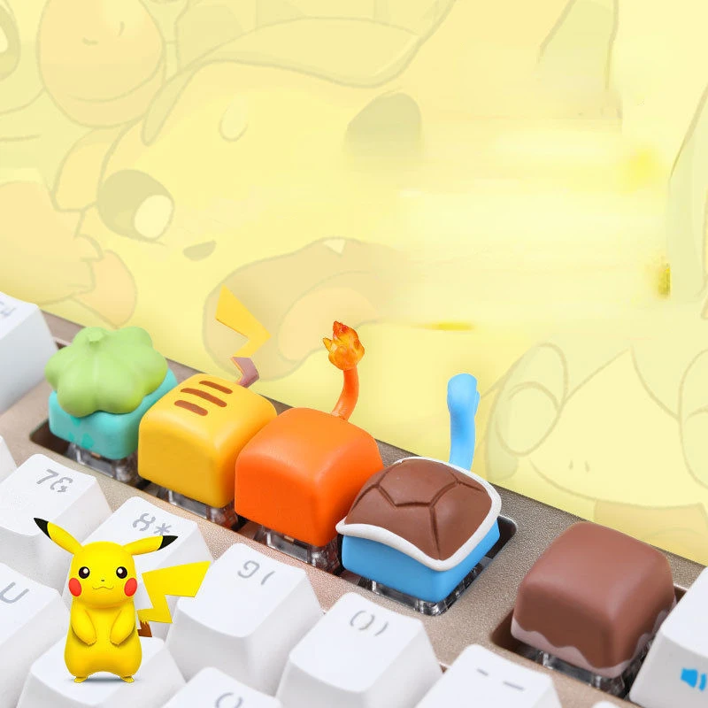 Anime Pokemon Personality Keyboard Cap Cartoon Pikachu Charmander Squirtle Cute Keyboard Cap
Anime Pokemon Personality Keyboard Cap Cartoon Pikachu Charmander Squirtle Cute Keyboard Cap
