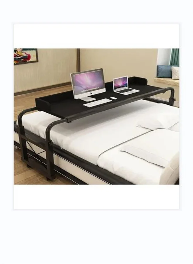 Bed Desk With Wheels And Bookshelf Mobile Laptop Desk Cart Removable Computer Desk On Bed Adjustable Height And Length Black
Bed Desk With Wheels And Bookshelf Mobile Laptop Desk Cart Removable Computer Desk On Bed Adjustable Height And Length Black