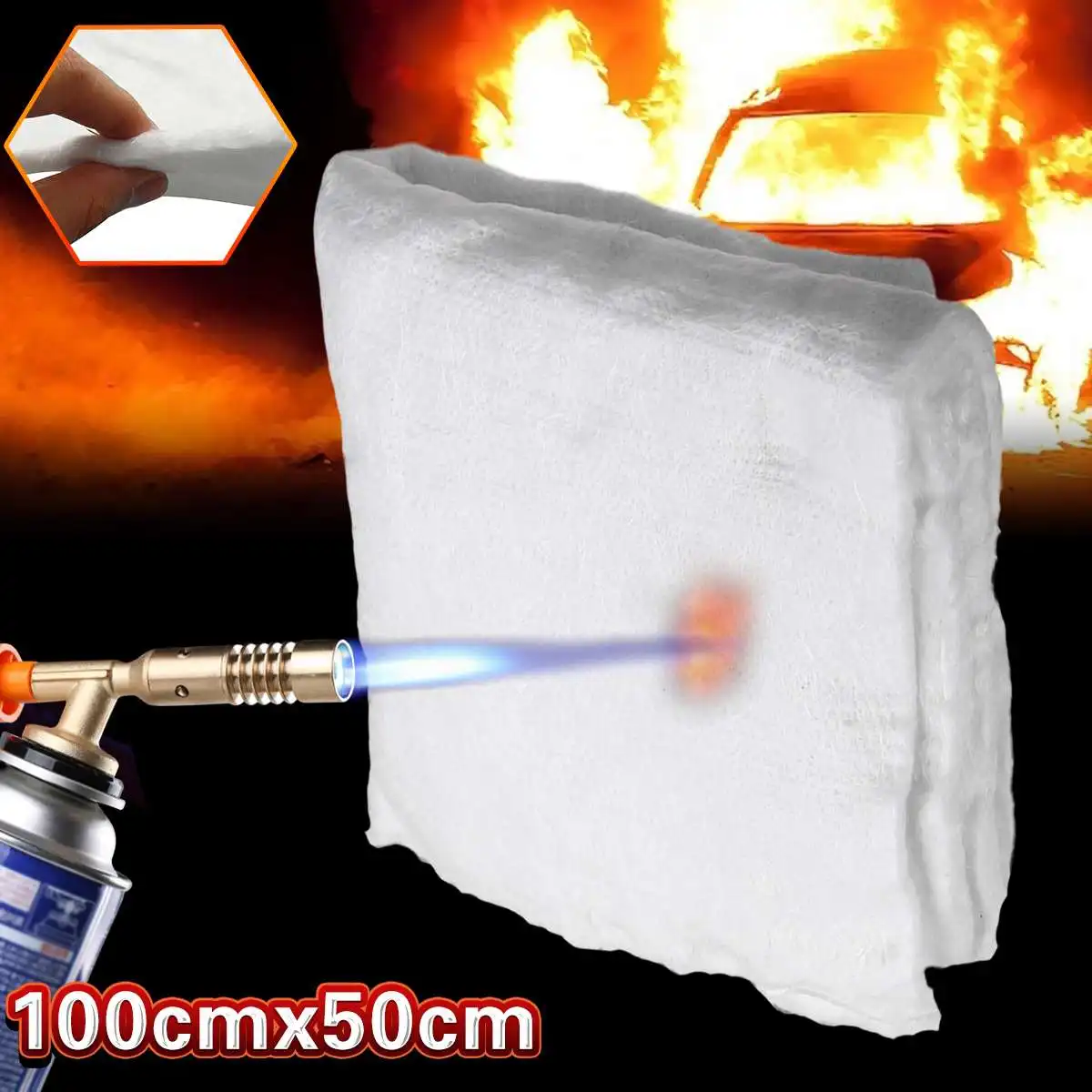 100x50cm 5mm Motorcycle Car Exhaust Silencer Wadding Sheet Heat Insulation Cotton Soundproof Mat Blankets for Glass Insulation
100x50cm 5mm Motorcycle Car Exhaust Silencer Wadding Sheet Heat Insulation Cotton Soundproof Mat Blankets for Glass Insulation